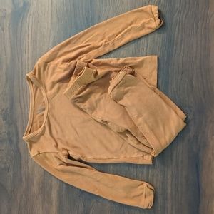 Kyte BABY Tan Kids Pajama Set